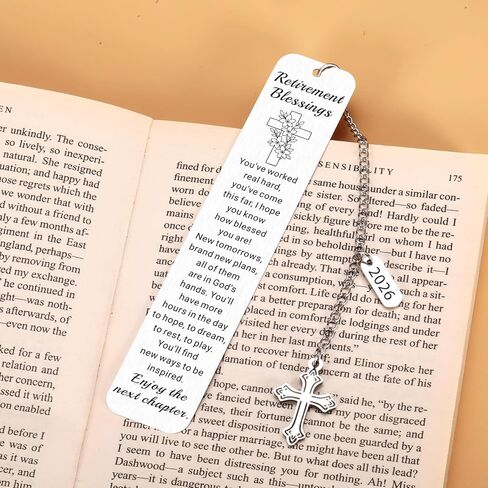 Christian Retirement Gift for Woman Man 2026, Retirement Blessings Bookmarks for Reading Woman Man Coworkers, Happy Retirement Devotional for Women Friends, Religious Happy Retired Going Away Gifts in Saudi Arabia