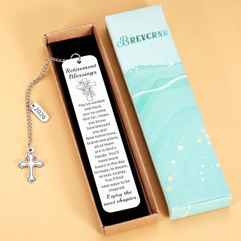 Christian Retirement Gift for Woman Man 2026, Retirement Blessings Bookmarks for Reading Woman Man Coworkers, Happy Retirement Devotional for Women Friends, Religious Happy Retired Going Away Gifts in Saudi Arabia