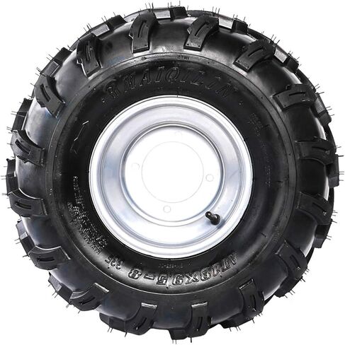 18X9.5-8 Tubeless Tire With 8 inch Wheels Rims for ATV Go Kart Pit Dirt Bike in Saudi Arabia