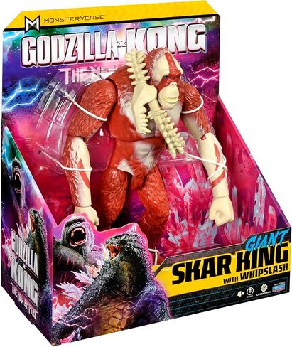 مجسم مفصلي Monsterverse Godzilla x Kong مقاس 28 سم SKAR KING in Kuwait