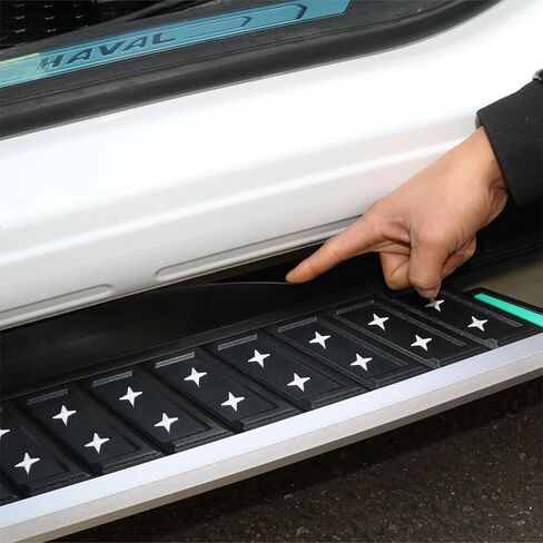 2Pcs Aluminum Running Boards Fixed Nerf Bars Side Steps with Brackets Fit for Genesis GV80 JX1 2021 2022 2023 2024 2025 (60) in Saudi Arabia