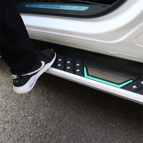 2Pcs Aluminum Running Boards Fixed Nerf Bars Side Steps with Brackets Fit for Genesis GV80 JX1 2021 2022 2023 2024 2025 (60) in Saudi Arabia