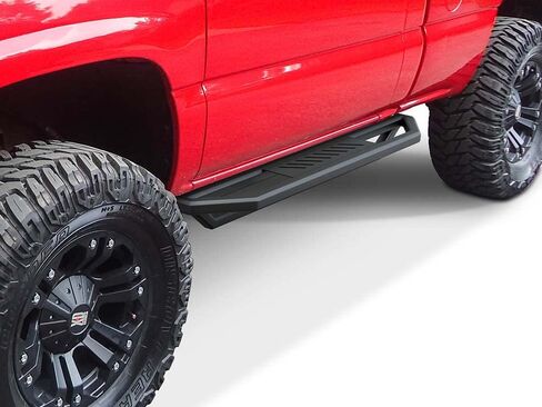 Tuxtreme 6.5in Side Stainless Steel Running Boards Compatible with Chevy Silverado GMC Sierra 1500 2500 1999-2006 Regular Cab & 2500 HD 3500 01-06 & Classic 07 (Nerf Bars Side Steps Side Bars) in Kuwait