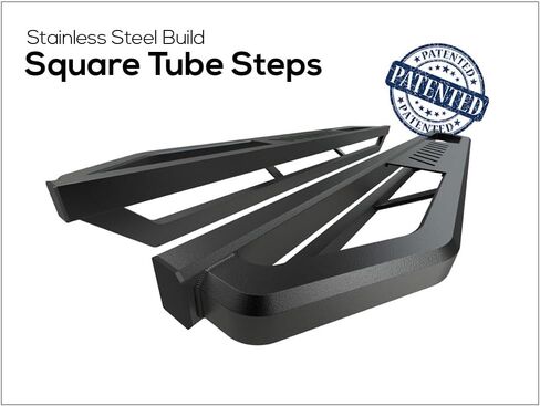 Tuxtreme 6.5in Side Stainless Steel Running Boards Compatible with Chevy Silverado GMC Sierra 1500 2500 1999-2006 Regular Cab & 2500 HD 3500 01-06 & Classic 07 (Nerf Bars Side Steps Side Bars) in Kuwait