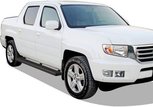 Tuxtreme Running Boards 5 inches Matte Black Compatible with Honda Ridgeline 2006-2014 Crew Cab Stainless Steel (Nerf Bars Side Steps Side Bars) in Kuwait