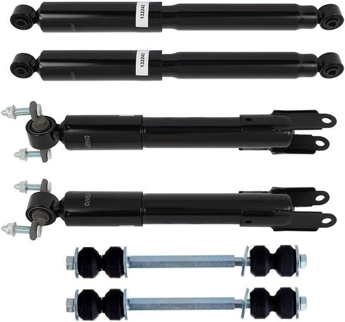for Chevy for GMC for Sierra 2500 HD/3500 2011-2019 Front Rear Shocks Sway Bars Kit in Kuwait