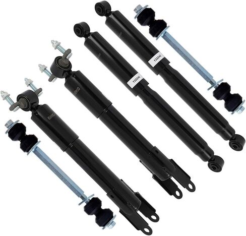 for Chevy for GMC for Sierra 2500 HD/3500 2011-2019 Front Rear Shocks Sway Bars Kit in Kuwait