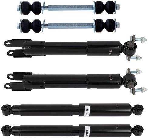 for Chevy for GMC for Sierra 2500 HD/3500 2011-2019 Front Rear Shocks Sway Bars Kit in Kuwait
