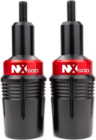متوافق مع 2025 NX500 2024 NX 500 2023 NX400 ملحقات إطار الدراجة النارية المتزلجون واقي التصادم وسادة الحماية من السقوط (أسود) in Kuwait