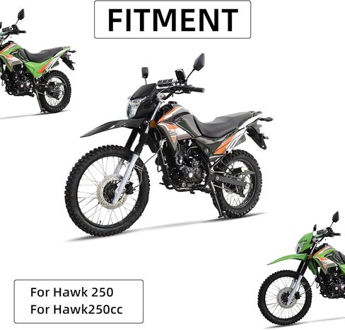 Dirt Bike Foot Pegs for Hawk 250,Motorcycle Footpegs Pedal for Hawk 250cc in Kuwait
