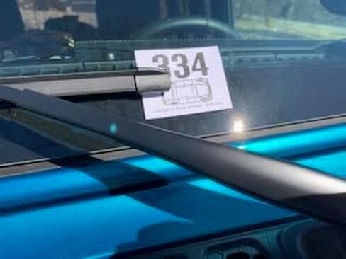 3 Part Valet Parking Tickets (10000 Tickets) on 110lb Card Stock with Car Diagram… in Saudi Arabia