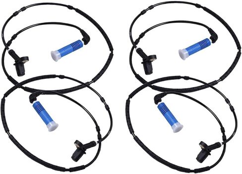 4pcs Front & Rear ABS Wheel for BMW for M3 3.2L 02-06 for Z4 2.5L 03-05 & 3.0L 03-08 & 3.2L 06-08 for 325Ci 2.5L 01-06 for 325i 2.5L 01-05 for 330i 3.0L 01-05 E46 34526752681 AB0098 in Saudi Arabia