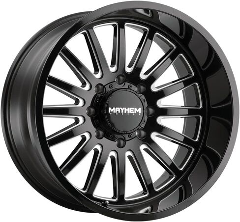 Tires Mayhem 8114-2183BM Utopia 8114 Gloss Black/Milled 20X10 6-139.7 -19mm 106mm in Saudi Arabia