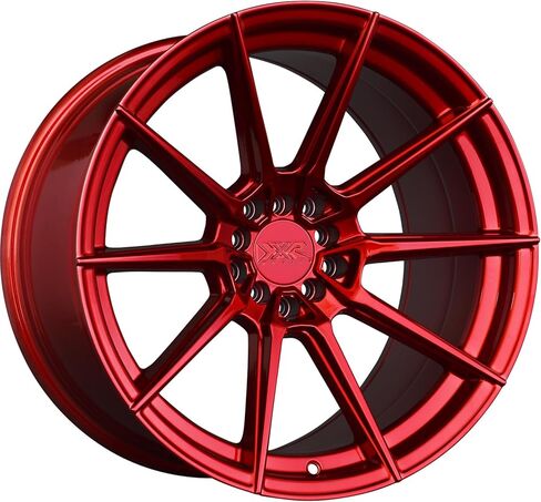 XXR 567 Candy Red Wheel with Painted (18 x 9.5 inches /5 x 100 mm, 20 mm Offset) in Saudi Arabia