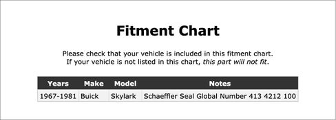 ناقل الحركة اليدوي رمح الختم متوافق مع بويك سكايلارك 1981 1980 1979 1978 1977 1976 1975 1974 1973 1972 1971 1970 1969 1968 1967 P-5272722 in Kuwait
