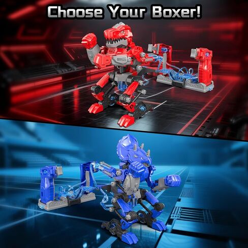 Hydraulic Boxing Bots Building Kit, STEM Educational Fighting Game Set, 2-Player Battle Robot Toy for Kids, Cool Birthday Gift for Boys Age 5 6 7 8 9 10 in Saudi Arabia