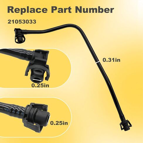 Coolant Hose Tube Pipe Compatible with Volvo Trucks Replace# 21053033 in Saudi Arabia