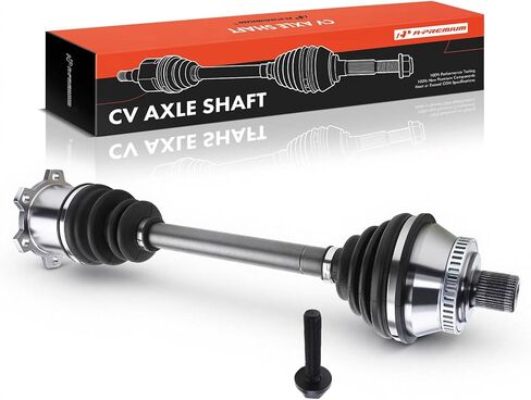 مجموعة عمود المحور A-Premium CV متوافقة مع Audi A4 2002-2009، A4 Quattro 2002-2006، استبدال # 8E0407271AA 8E0407271BE in Kuwait