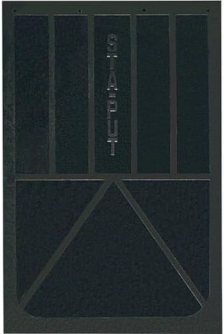 Buyers Solid Rubber Semi-Truck Mud Flaps - Pair, 24in.W x 36in.H, Black, Model Number B36SPP in Kuwait