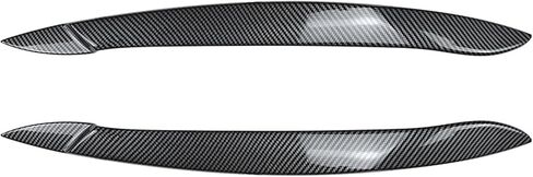 2008-2013 X5 E70 Headlight Car Eyelids Front Set Lamp Covers Eyebrows for BMW Parts (Carbon Fiber Color) in Saudi Arabia