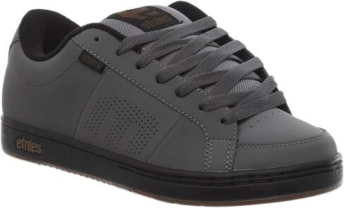حذاء تزلج Marana للرجال من Etnies، رمادي داكن/أسود/أحمر، 12 in Kuwait