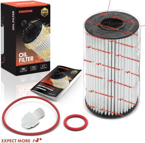 A-Premium 20K Miles Upgrated Protection Oil Filter Compatible with Toyota & Lexus Models - Tundra, IS F, Sequoia, RC F, Land Cruiser, LX570, LC500, GS F, IS500 in Kuwait