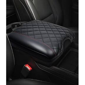 Center Console Cover for Chevy Silverado & GMC Sierra 2019-2025, Tahoe & Suburban & Yukon 2021-2025 Accessories, Leather Middle Armrest Console Cover Elbow Rest Cushion Pad, Bucket Seat Console Only in Saudi Arabia