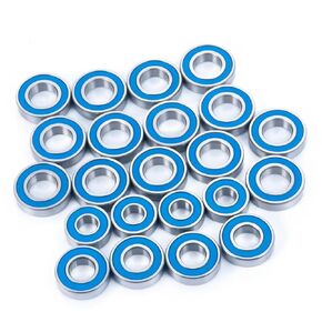 RC Parts Compatible with DBXL-E 2.0 1/5 RC Car Upgrade Parts Replacement Accessories 22Pcs Sealed Complete Metal Bearing Kit in Saudi Arabia