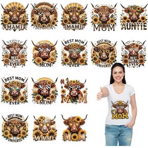 20 Pcs 5.5 Inch Baby Iron On DTF Transfers with Soft Watercolor Animal Designs for Baby Clothes, Onesies, Bodysuits, Bibs and Shower Gifts in Saudi Arabia