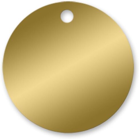 علامات نحاسية - دائرة 1-1/2 بوصة - .020 - Pk/25 in Kuwait