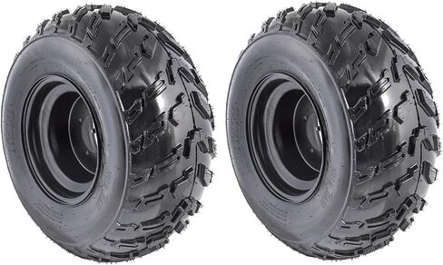 ATV Tires 22x10-10 Wheels with Rims | Tubeless tire for Go Kart UTV Quad Bike in Saudi Arabia