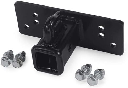 Front Receiver Hitch for Sub-Compact Tractors - Black - Made in The USA in Saudi Arabia