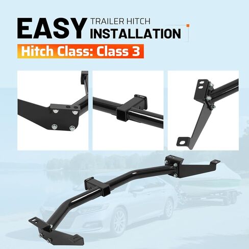 Class 3 Trailer Tow Hitch 2" Receiver Compatible with 2005-2015 Nissan Armada 2004-2010 Infiniti QX56 2004 Nissan Pathfinder in Saudi Arabia