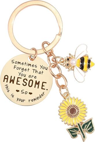 Sunflower Keychains sunflower gifts for women friendship keychain gift wallet chain in Kuwait