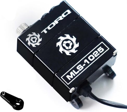 HELIDIRECT TORQ MLS-1025 Premium High Torque Servo for REDCAT Ascent-18 - Remote Control Car, RC Car, RC Crawler Upgrade Electronics RC Servo Redcat 1/18 Scale (MLS-1025 w Servo Horn) in Saudi Arabia
