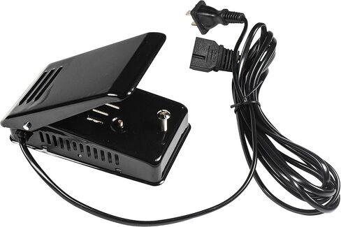 وحدة تحكم القدم HQRP متوافقة مع Necchi YC-482 3010A، 3101، 304، 3204FB، 3205FA، 3537، 3355، 549، D5051، NL3، NL4، PL1-26، S3010 سلك طاقة دواسة ماكينة الخياطة in Kuwait