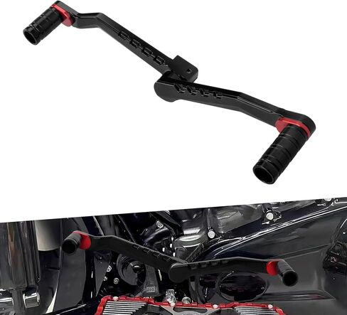 ربط رافعة لأصابع القدم للدراجة النارية مناسب لدراجة Harley Touring 1988-2025 Trike 2008-2025 Softail FL 1986-2017 (أسود) in Kuwait