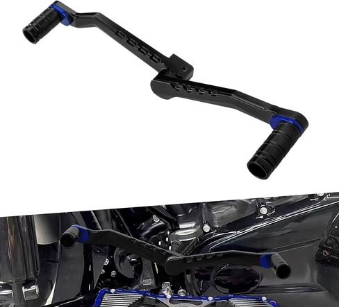 ربط رافعة لأصابع القدم للدراجة النارية مناسب لدراجة Harley Touring 1988-2025 Trike 2008-2025 Softail FL 1986-2017 (أسود) in Kuwait