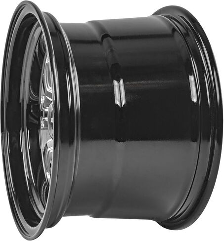 JEGS SSR Spike Wheel 15 x 10 | 5 x 4.5in.Wheel Bolt Pattern Spacing | +25mm Offset | 6.5in.Backspacing | Gloss Black with Milled Spoke Accents | 3.27in.Center Bore in Kuwait