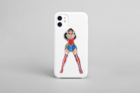 ملصقات كهربائية مرخصة رسميًا من DC Comics Wonder Woman in Action & رمز ديناميكي | ملصقات فينيل ممتازة مقاومة للطقس للسيارات وزجاجة المياه والهاتف والمزيد| صنع في الولايات المتحدة الأمريكية | مجموعة من 3 in Kuwait