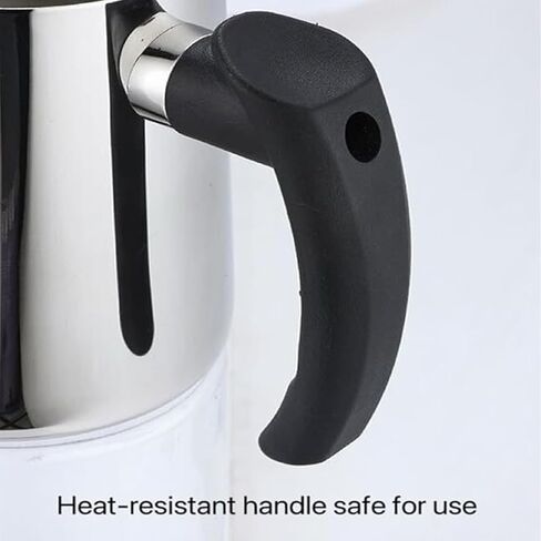 Phinicco 60oz 1.8L Candle Making Pouring Pot Wax Melting Pot and Spoon 304 Stainless Steel Candle Making Pitcher Heat-Resistant Handle in Kuwait