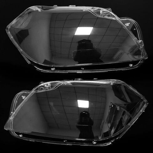 XQSMWF Headlight Lens Headlamp Shell Cover Compatible with Mercedes Benz GL-Class X166 2012 2013 2014 2015 2016# A1668207359 A1668205559 A1668205959 A1668207259 A1668205459 A1668205859 in Kuwait