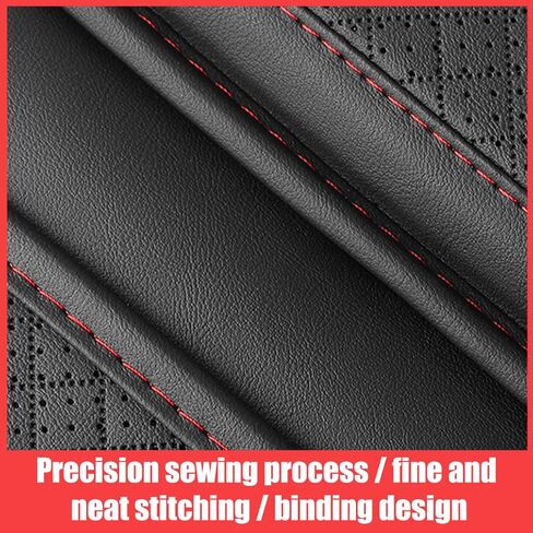 Car Center Console Cover, Vehicle Arm Rest Cover Cushion with 2 Storage Bags, Automotive Interior Armrest Box Middle Console Protector, Universal for SUV Sedan Truck (Black) in Kuwait