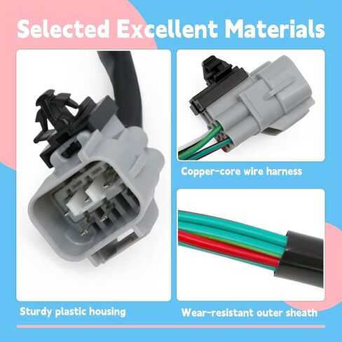 81555-0C070 Left or Right Rear Tail Light Wiring Harness Compatible with Toyota Tundra 2007-2014 Taillight Harness Socket with 3 Bulbs Replace 815550C070 81565-0C070 815650C070 in Saudi Arabia