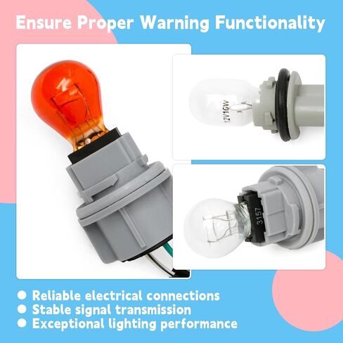81555-0C070 Left or Right Rear Tail Light Wiring Harness Compatible with Toyota Tundra 2007-2014 Taillight Harness Socket with 3 Bulbs Replace 815550C070 81565-0C070 815650C070 in Saudi Arabia