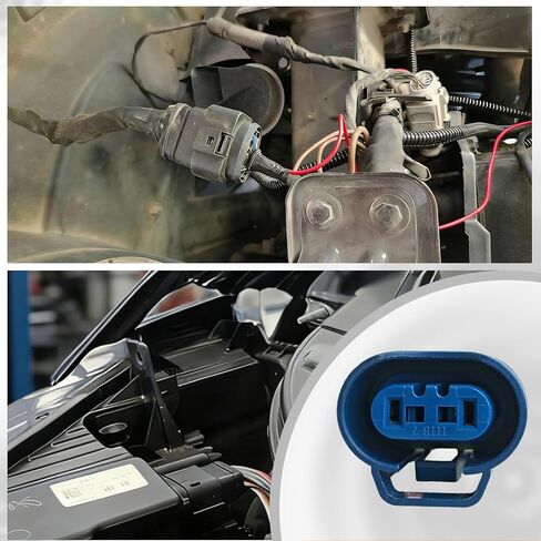 Female Adapters Wiring Harness Sockets Pigtail Plug Replacement for OE 9005 HB3 H10 9145 Compatible with Acura/Honda High/Low Beam or Fog Lights in Kuwait