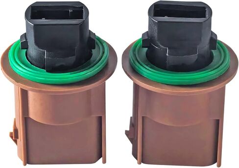 2Pcs Front Turn Signal Light Blinker Socket Compatible with Ford Mustang F-150 F-350 2015-2017 in Saudi Arabia