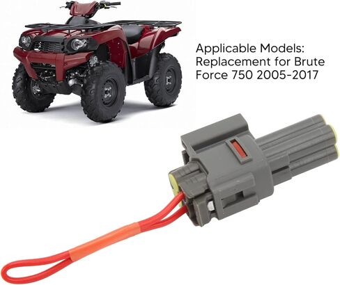 OUKENS Reset Connector for Kawasaki Brute Force 750 2005-2017, 46066 0001 Sensitive Stable Belt Light Reset Connector in Kuwait