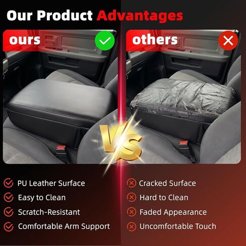 Center Console Armrest Lid Compatible with 2002-2012 Dodge Ram 1500 2500 3500 Replace WP051DVAA 1QA10BD3AA 924-876 in Saudi Arabia