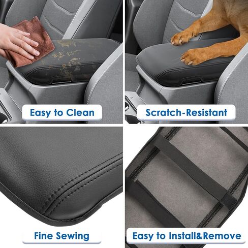 for 2026 Toyota C-HR Center Console Cover, for Toyota C-HR (SE/XSE), Waterproof&Comfy Leather Armrest Cover 2026 C-HR Accessories in Kuwait